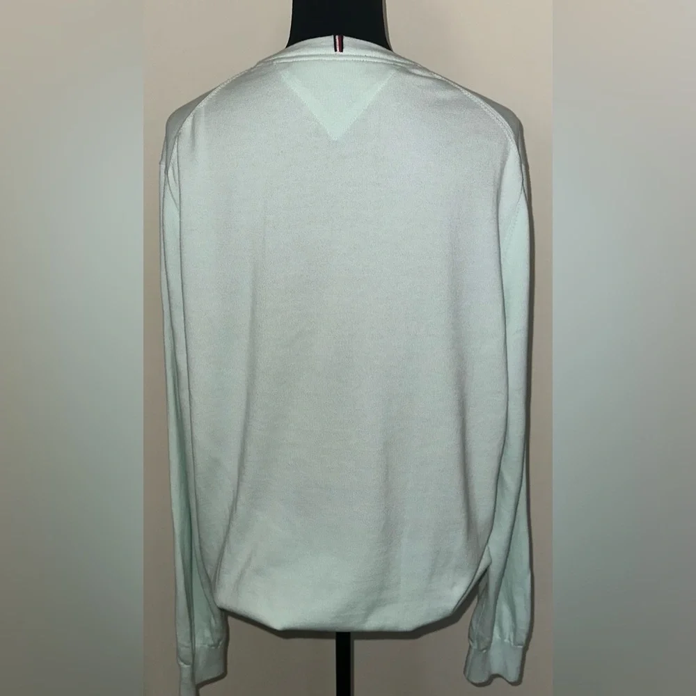 Tommy Hilfiger Men's Signature Heathered Crew-Neck Pullover Sweater - Size XL